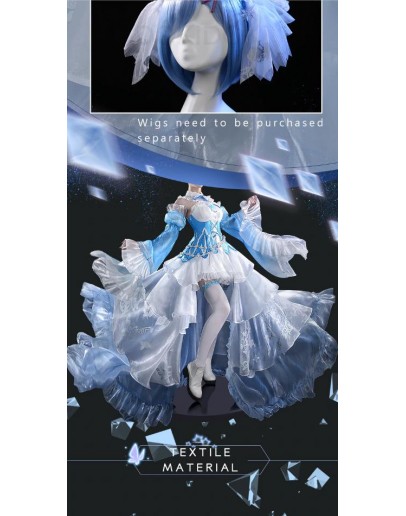 Animation Re Zero Rem RPG Women Re: Starting life in a different world from zero RPG Women Clothing Dress Rem