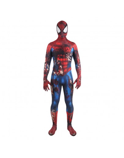 Amazing RPG Clothing Zombie Clothing 3D Print Jumpsuit Injured Suit Zombie Spidey Bodysuit Kids/Adult