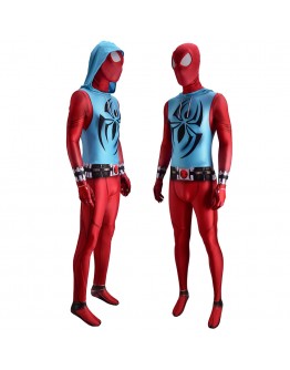 Scarlet Spyboy Clothing RPG Hood Lycra Spandex 3D Prined RPG Disfraces De Halloween Clothing Bodysuit Superhero Clothing