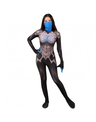 Animation Cindy Moon Silk Clothing RPG Superhero RPG Clothing Bodysuit Jumpsuit Halloween Clothings for Women/Girls Disfraces