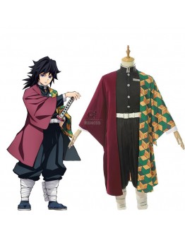 Demon Slayer / Kimetsu no Yaiba Tomioka Giyuu Kimono RPG Clothing