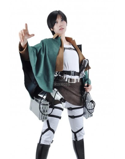 Attack On Titan Eren Jaeger The Recon Corps Uniform Outfits RPG Clothing